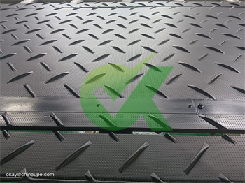 Double-sided pattern temporary trackway 6’X3′ for civil Engineering